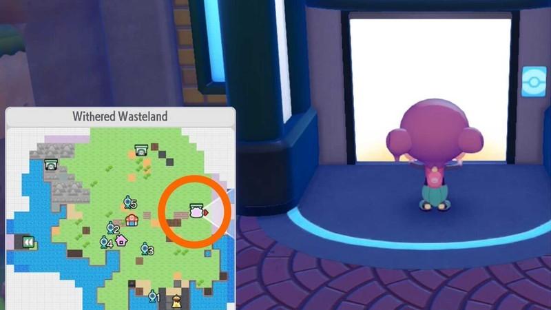 موقعیت Bleak Beach در Pokemon Pokopia برای پیدا کردن Mosslax در Pokemon Pokopia