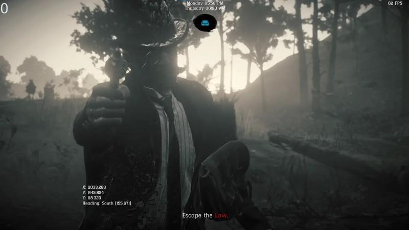 تصویر مود Life of Crime Red Dead Redemption 2 رو نشون می ده و گیمپلی جذاب آن را به تصویر می کشد.