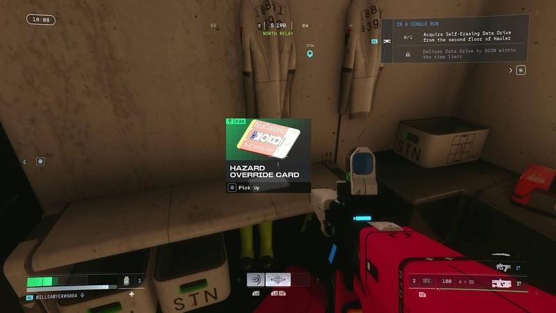 Hazard Override Card برای چگونه Marathon Tox Clear را کامل کنیم