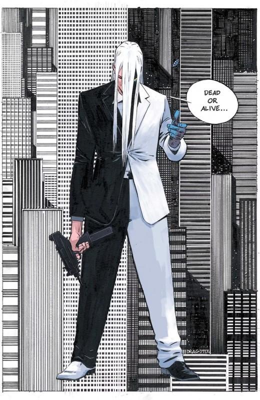 Absolute Batman Two-Face طراحی - هاروی دنت اثر نیک دراگاتا