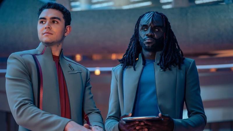 دارم و جی-دن در Star Trek: Starfleet Academy