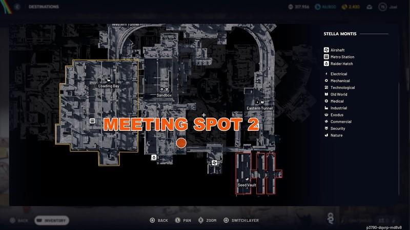 Arc Raiders Furtive Meetings محل های مخفی: مکان دوم