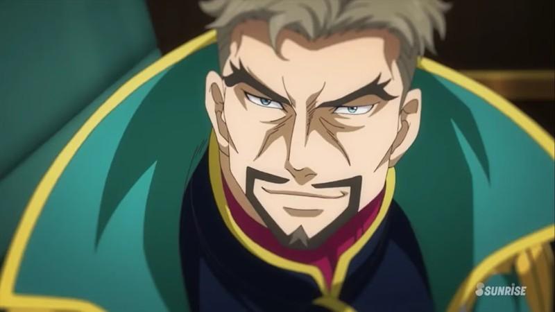 روستال الیون از Mobile Suit Gundam: Iron-Blooded Orphans، یک شرور انیمه همیشه برنده استراتژیست