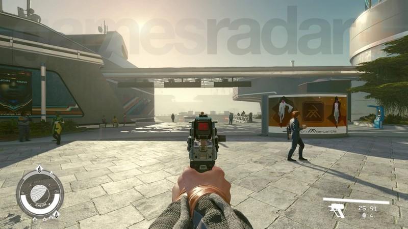 تاثیر افزایش FOV Starfield بر نشانه گیری: FOV اول شخص 110 درجه