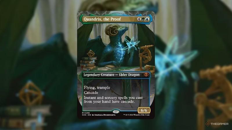 کارت Quandrix, the Proof MTG از Secrets of Strixhaven - بهترین کارت های Strixhaven Quandrix