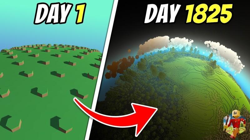 PlanetSmith: ترکیب Minecraft No Man's Sky - ویدیوی توسعه بازی بقای وکسل