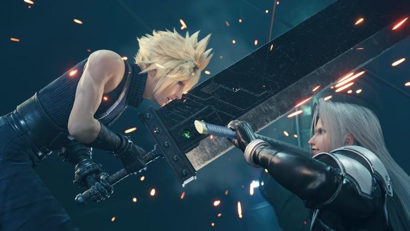 درگیری شمشیرهای کلود و سفیروث در Final Fantasy 7 Remake - اخبار Final Fantasy 7 Remake
